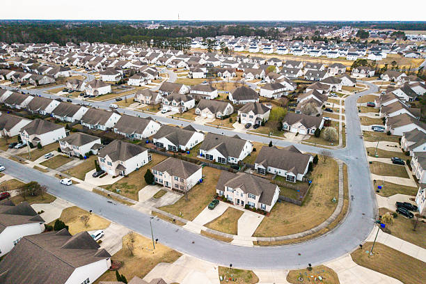 istock North Carolina Duplex Neighborhood 2211330356