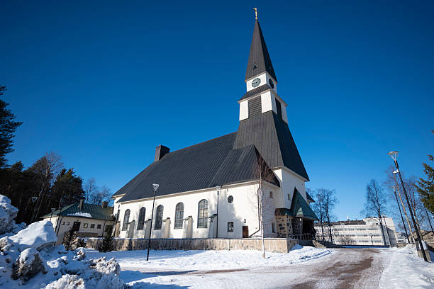 Exterior of Porvoo Cathedral (13th-15th centuries) in Porvoo, Uusimaa region, Finland