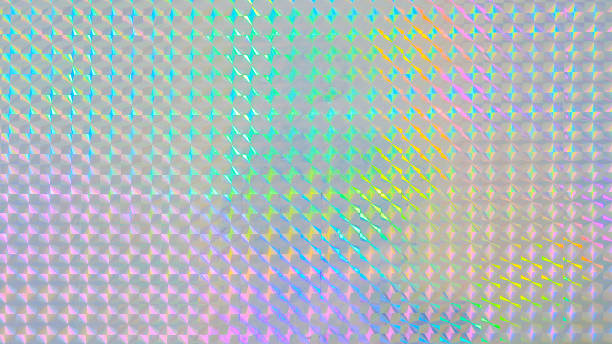 istock Holographic rainbow foil iridescent texture abstract hologram background 2211348466