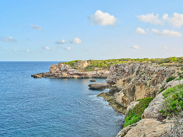 istock Scenic Mallorca Coastline with Cliffs and Azure Waters under Blue Sky 2211348678