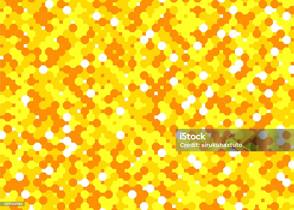 Background Tile Dotlike Octagonal Pattern Stock Illustration - Download ...