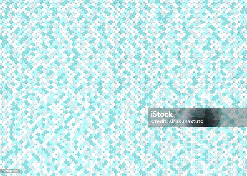 Background Tile Dotlike Octagonal Pattern Stock Illustration - Download ...