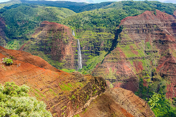istock Waipo'o Falls Across Waimea Canyon 2211362391