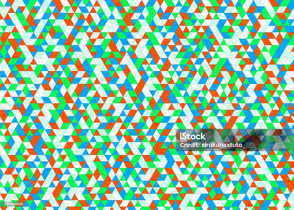 Exotic Pattern Triangular Background Tile Triangular Pattern Stock Illustration - Download Image ...