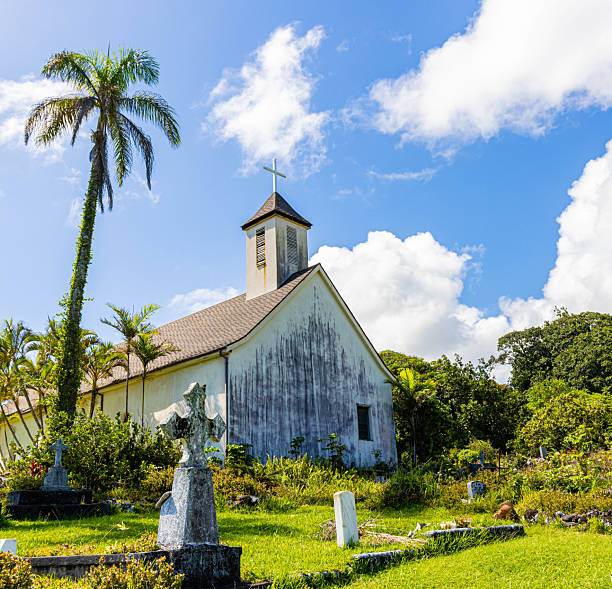 istock Historic Saint Peter Mission Church and Cemetery 2211362473