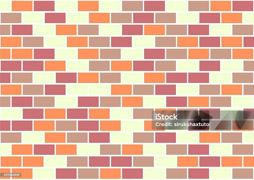 Building Side Pattern Ilustración de Background Tile Brick Pattern With Gaps Side By Side y ...