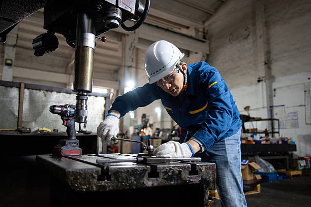 istock asian male engineer working in factroy 2211364994