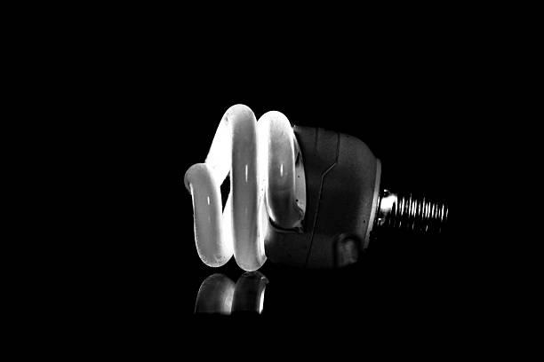 light bulb on the red background