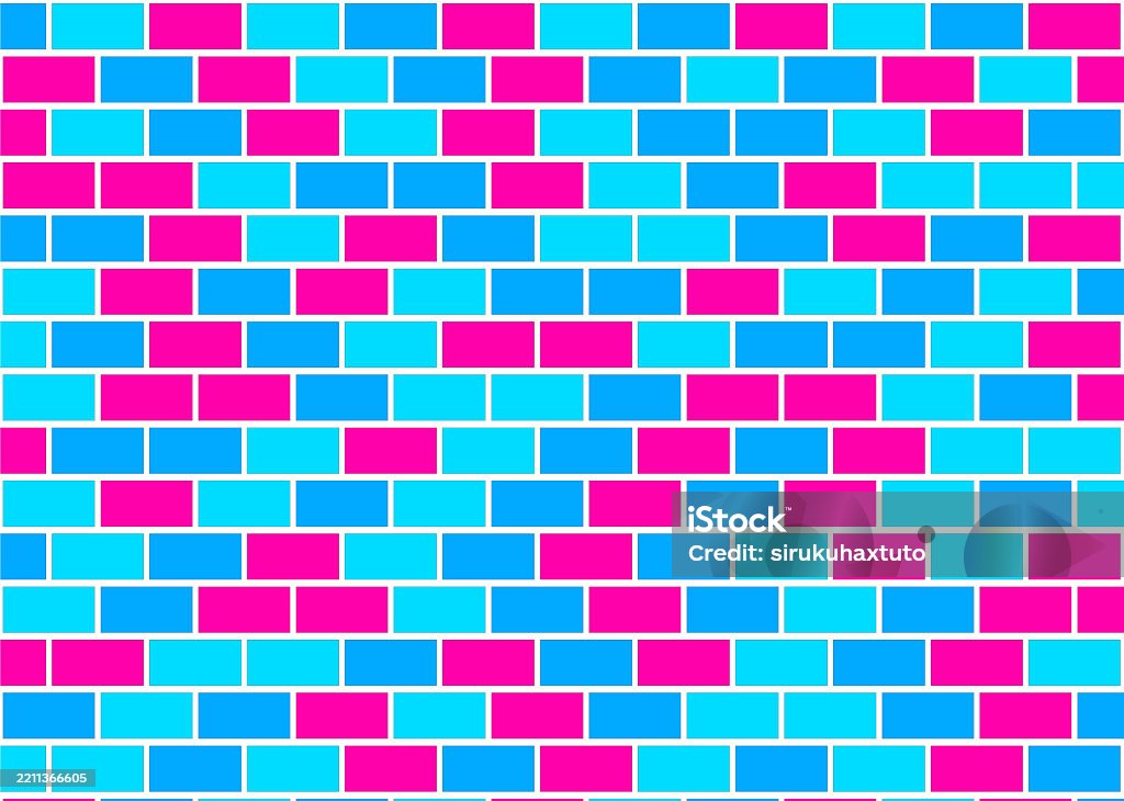 Background Tile Brick Pattern Stock Illustration - Download Image Now ...