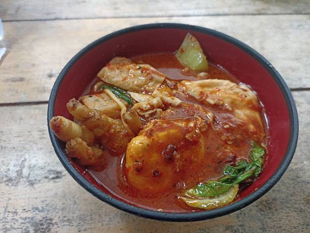 istock Seblak, a typical Indonesian spicy soup dish. 2211371930