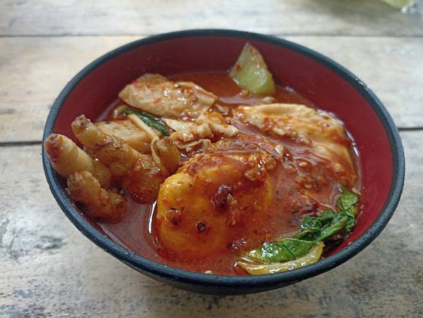 istock Seblak, a typical Indonesian spicy soup dish. 2211372010