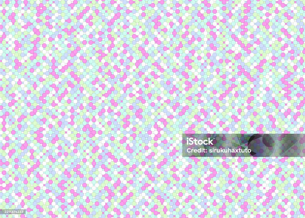 Background Tile Dotlike Octagonal Pattern Stock Illustration - Download ...