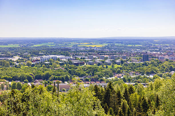 istock Beautiful summer day at a Swedish city view 2211380319