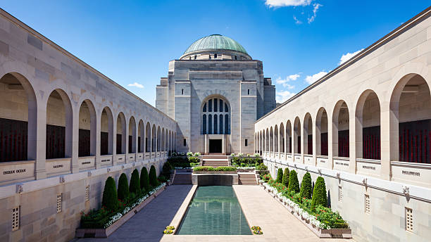 Australian War Memorial Architecture AWM Campbell Canberra Australia