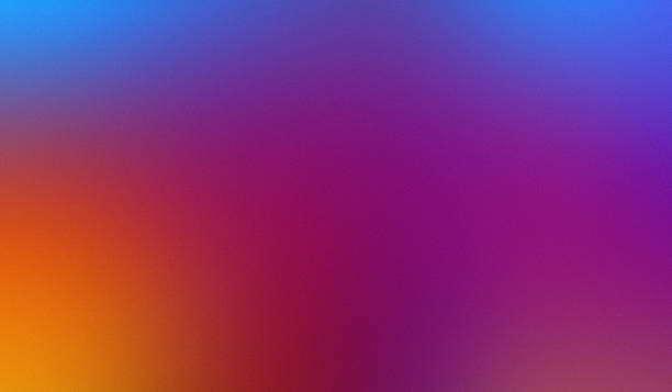 istock Colorful grainy gradient blue purple orange abstract blurred soft background 2211386164