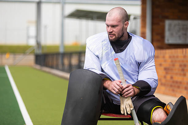 istock Disappointed Field Hockey Goalie 2211387876