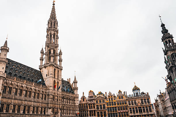 The Grand Place Square and tower, Brussels