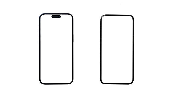 Smart phone new generation and advertisement screen Transparent and Clipping Path