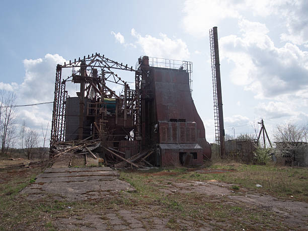 istock An old abandoned factory 2211390190