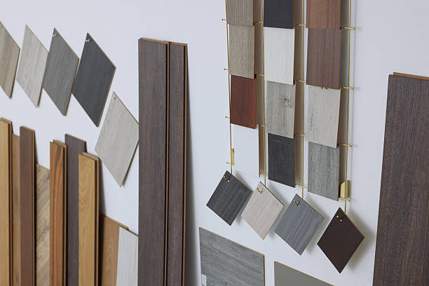 istock Many different samples of wooden flooring in store 2211408372