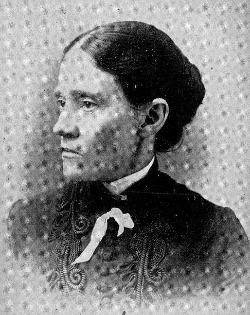 Portrait of 19th century woman: Lillian M N Stevens