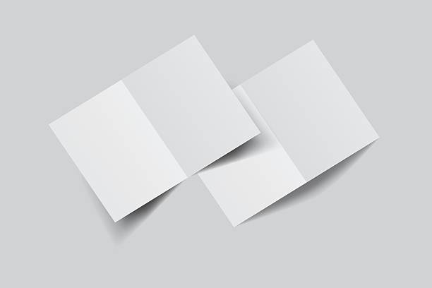 istock A4 Bifold Blank Mockup, Open Leaflet template .Blank paper cover for  pamphlet, catalog, flyer, notecards, note paper, greeting card, wedding invitation, gift card, postcard, flier, brochure or letter 2211418094