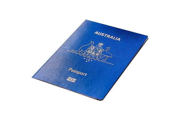 istock Australian passport for travelling, flying and doing business 2211418346
