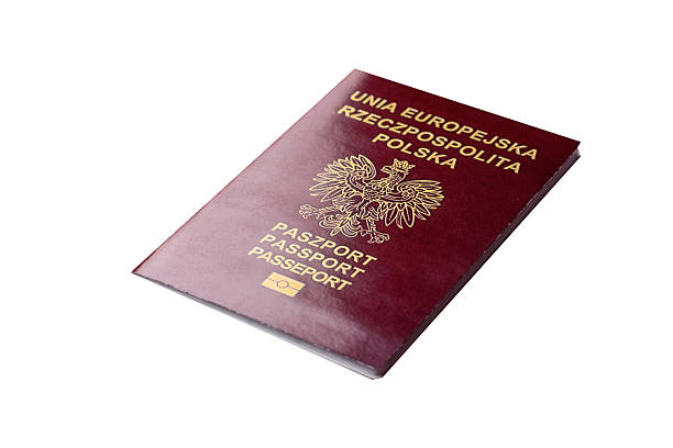 istock Poland passport for travelling, flying and doing business 2211418412