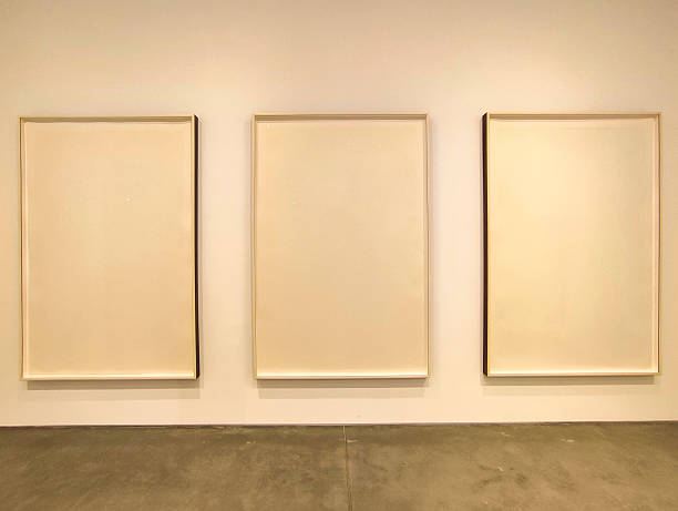 istock empty white picture frames on the wall at istanbul turkey 2211434232