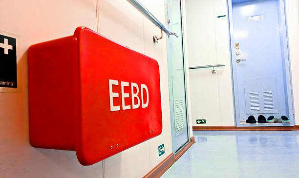 istock Emergency Escape Breathing Device in corridor 2211440059