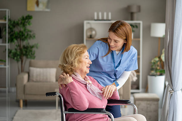 istock Beautiful Moment: Nurse and Senior Woman's Connection 2211451324