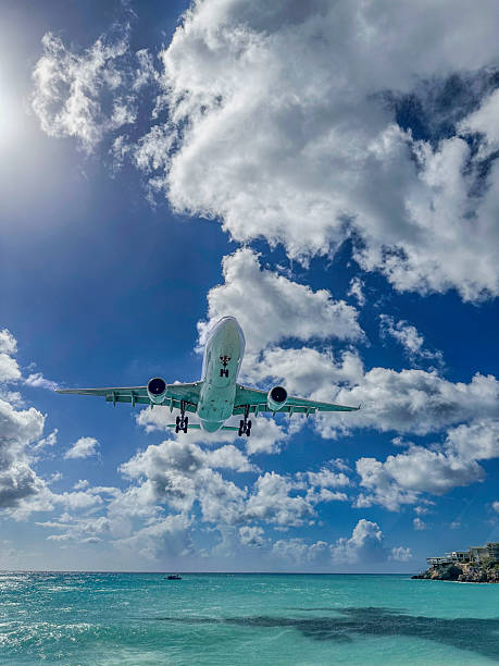 istock Watching planes fly over Maho Beach in St. Maarten is absolutely amazing 2211454924