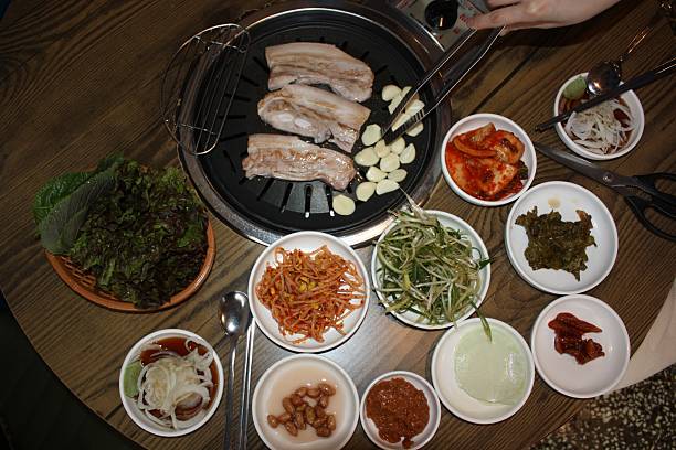 istock Korean Grilled Pork Belly BBQ 2211458703
