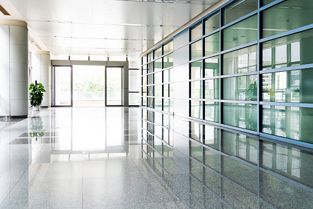 istock Entrance hall of modern office building 2211458714