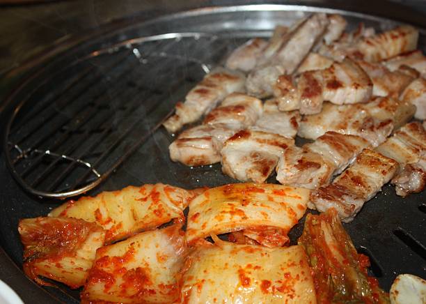 istock Korean Grilled Pork Belly BBQ 2211458719