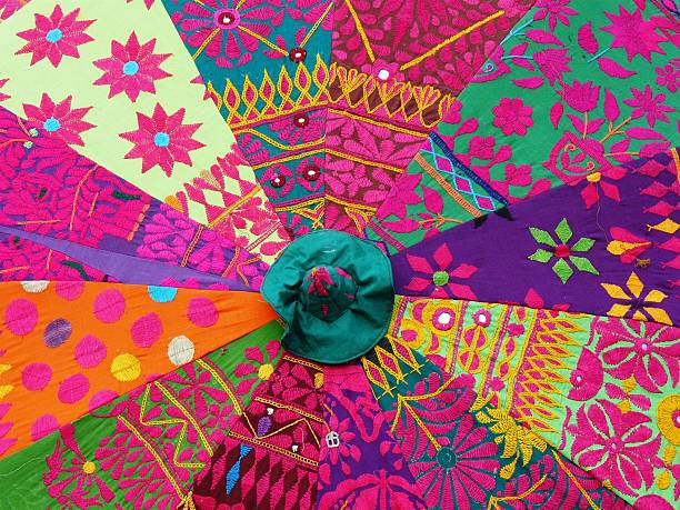 istock Pillowcase, decorative colorful cushion. Backgrounds. Text space. 2211467236