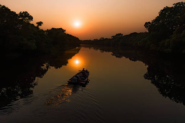 istock Golden Path of the Setting Sun 2211473103