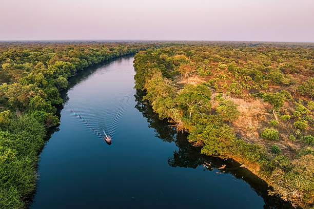 istock Endless Green Along the Meandering River 2211473143