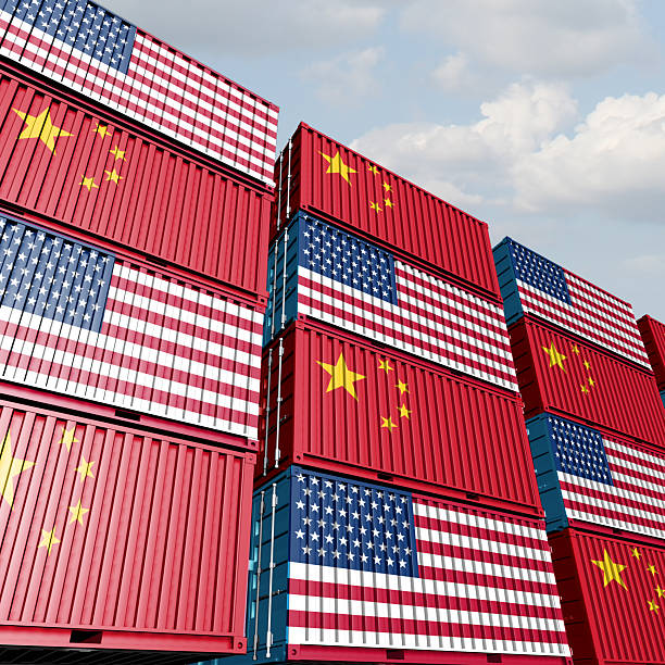 istock China USA Trade 2211473705