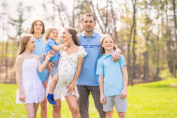 istock Large Happy Family Expecting One More 2211479756