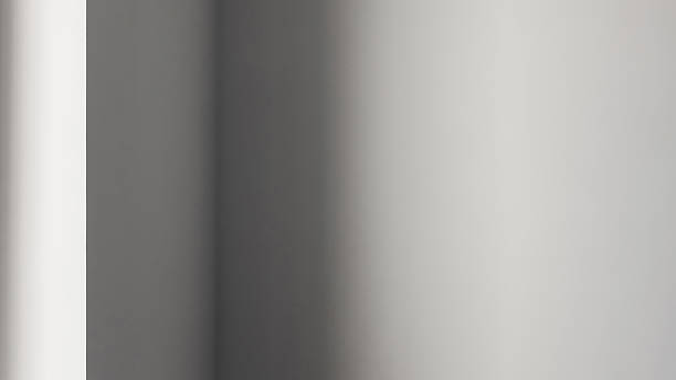 istock Corner of room. White wall. Window frame 2211486725