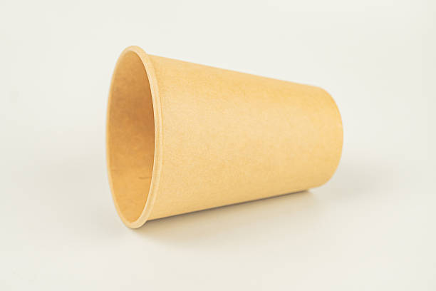 istock Close-up image of a textured leathersuede object with a cylindrical shape and 3D form, showcasing luxurious appeal against a neutral background 2211491682