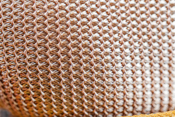High-resolution, close-up shot of premium quality fabric with soft and smooth texture a