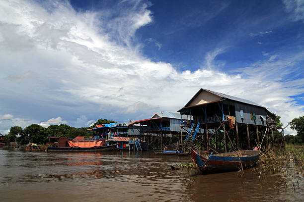 istock Tonle Sap stilt houses, Cambodia 2211496302