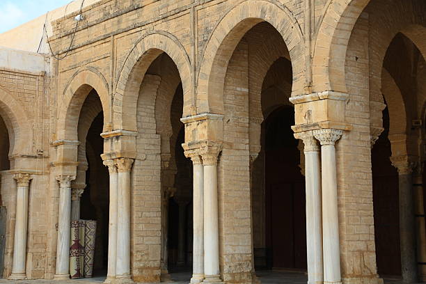 Great Sidi Oqba Mosque in Kairouan, Tunisia