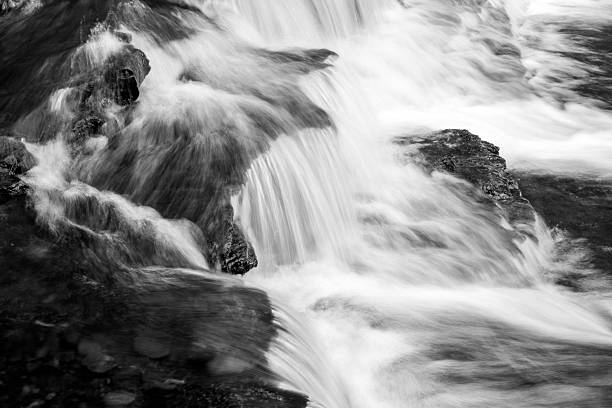 A view from below Snoqualmie Falls in Washington State.