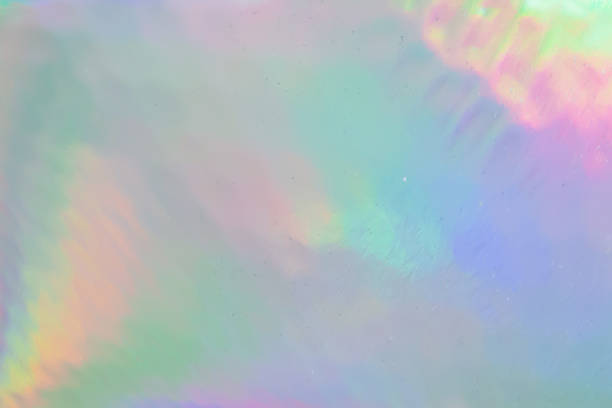 istock Holographic rainbow foil iridescent texture abstract hologram background 2211508553