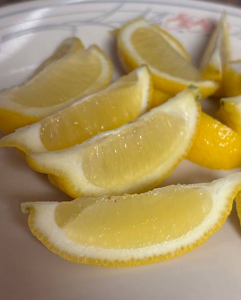 istock Close up of lemon slices. 2211517803