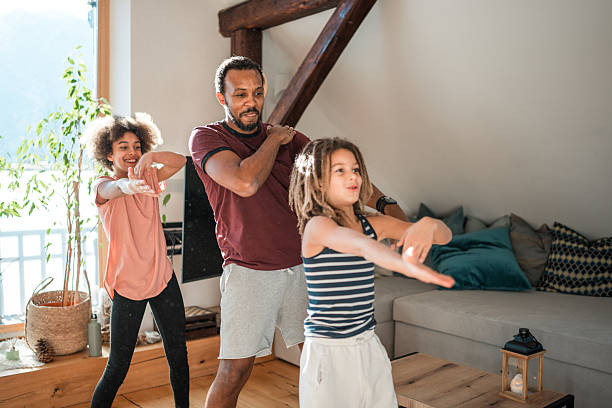 istock Diverse Family Enjoying Dance Time at Home 2211519317
