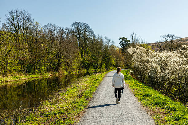 istock A child walking in nature. 2211520845